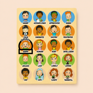 social emotional learning magnetic chart
